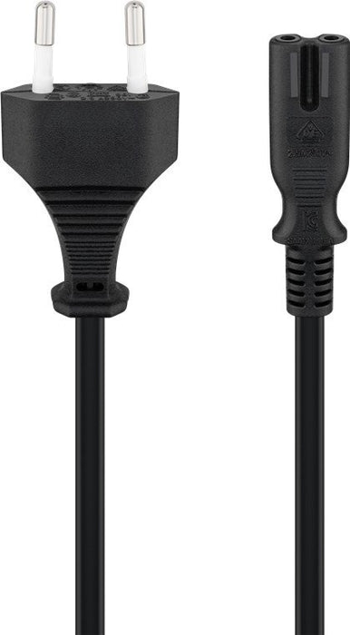 EAN 4040849950391 - Goobay 95039 cable de transmisión Negro 5 m Enchufe tipo C C7 acoplador imagen 1