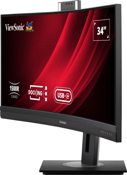 EAN 0766907026078 - Viewsonic VG3457CV LED display 86,4 cm (34") 3440 x 1440 Pixeles UltraWide Quad HD Negro imagen 4