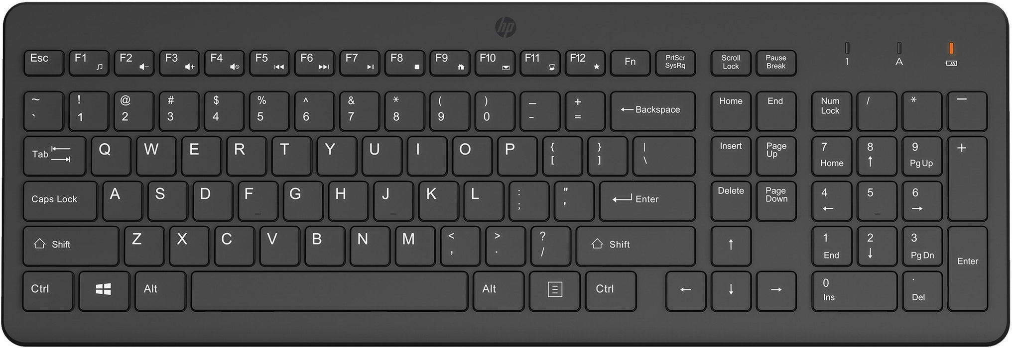 EAN 0197497177862 - HP 220 Wireless Keyboard teclado Hogar RF inalámbrico Negro imagen 1