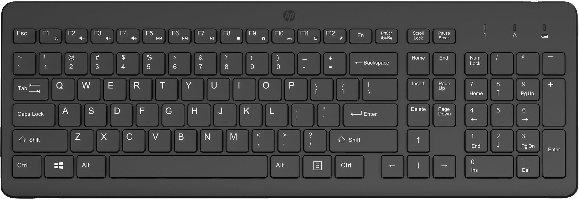 EAN 0197497176896 - HP 225 Wireless Keyboard teclado Universal RF inalámbrico QWERTY Inglés Negro imagen 3