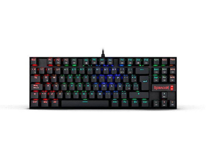 EAN 6950376774583 - REDRAGON K552RGB-BA-SP teclado Ratón incluido Juego USB QWERTY Español Negro imagen 2