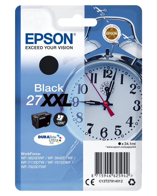 EAN 8715946625959 - Epson C13T27914022 cartucho de tinta 1 pieza(s) Original Negro imagen 1