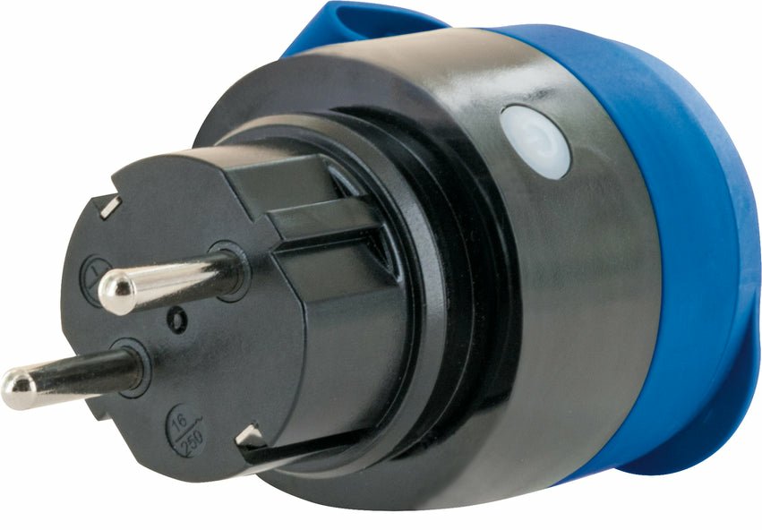 EAN 4004005043150 - Schwaiger SOAW0044 toma de corriente Azul, Gris imagen 4