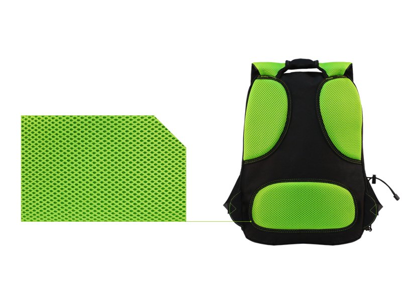 EAN 8435099522706 - KeepOut BK7GXL mochila Negro, Verde Imitación piel, Nylon imagen 3