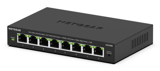 EAN 0606449170061 - NETGEAR GS308E Gestionado L2/L3 Gigabit Ethernet (10/100/1000) Negro imagen 1