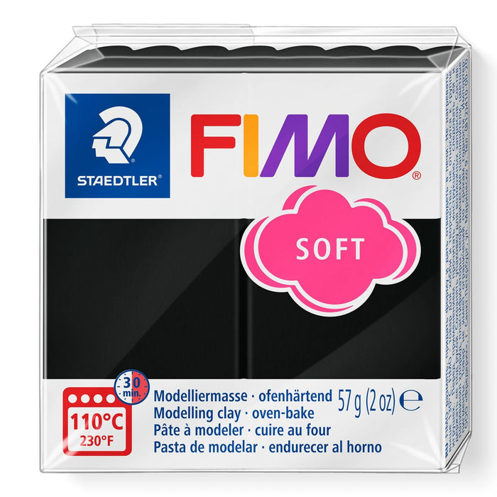 EAN 4006608809898 - Staedtler FIMO 8020 Pasta de modelar 57 g Negro 1 pieza(s) imagen 1