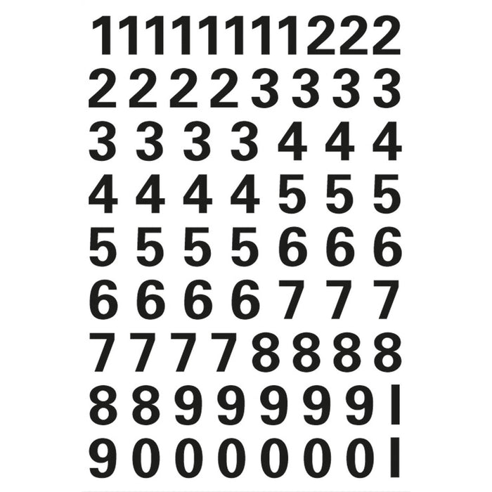 EAN 4008705041591 - HERMA 4159 símbolo autoadhesivo Negro Cúmero imagen 1