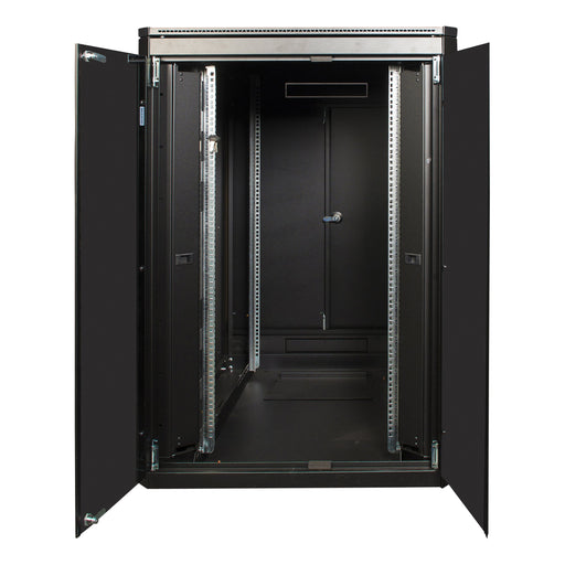 EAN 5420016848970 - LOGON RDL22U81BL armario rack 22U Rack o bastidor independiente Negro imagen 2