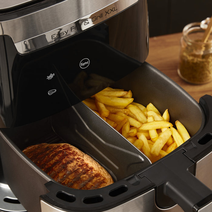 EAN 3045387248253 - Tefal Easy Fry & Grill EY801D 6,5 L Independiente 1650 W Freidora de aire caliente Acero inoxidable imagen 6