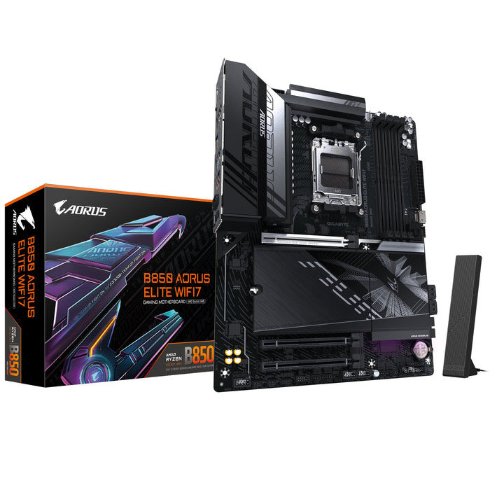 EAN 4719331866105 - GIGABYTE B850 AORUS ELITE WIFI7 AMD B850 Zócalo AM5 ATX imagen 1