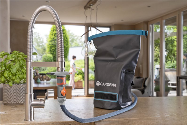 EAN 4066407501843 - Gardena 18491-20 manguera de jardín 10 m Cloruro de polivinilo (PVC) Negro imagen 9