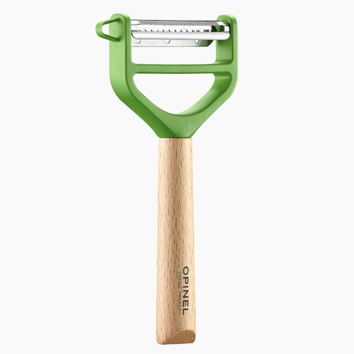 EAN 3123840024320 - Opinel T-Duo Frutas y verduras Pelavegetales Verde imagen 2