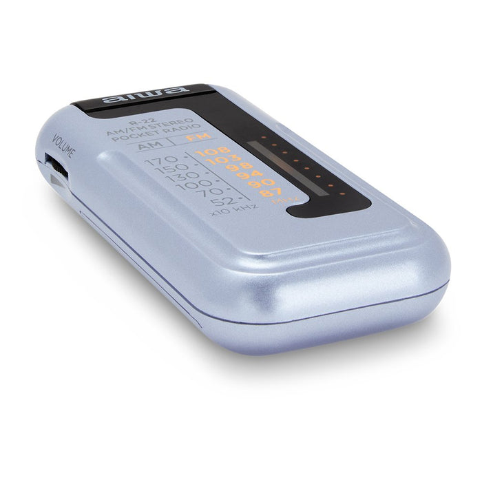 EAN 8435256897838 - Aiwa R-22SL radio Portátil Analógica Plata imagen 7