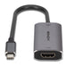 EAN 4002888433273 - Lindy 43327 adaptador de cable de vídeo 0,11 m USB Tipo C HDMI Negro, Gris imagen 4