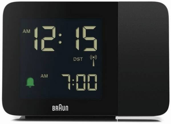 EAN 5013348620873 - Braun BC15B-DCF reloj de mesa o pared Reloj radiocontrolado Rectángulo Negro imagen 5