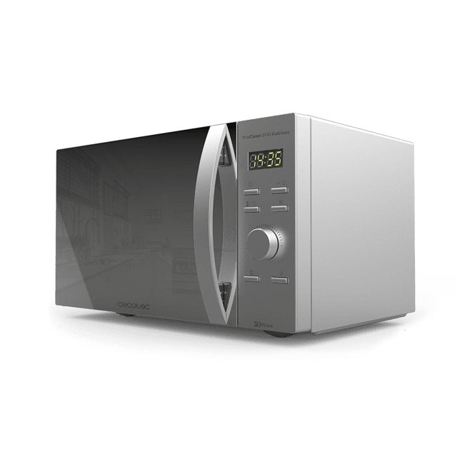 EAN 8435484015448 - Cecotec 01544 microondas Plata Microondas con grill Encimera 30 L 1000 W imagen 2