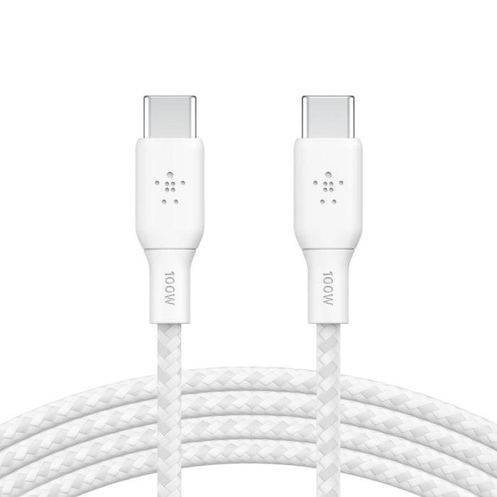 EAN 0745883842124 - Belkin CAB014bt3MWH cable USB USB 2.0 3 m USB C Blanco imagen 3