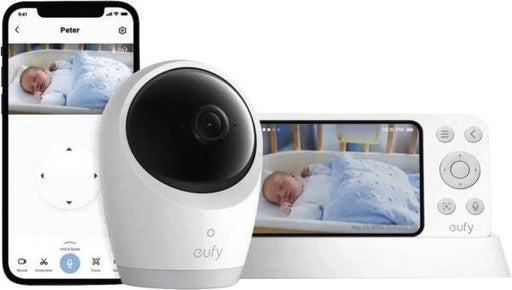 EAN 194644285876 - Eufy Baby Monitor E21 Negro, Blanco imagen 1