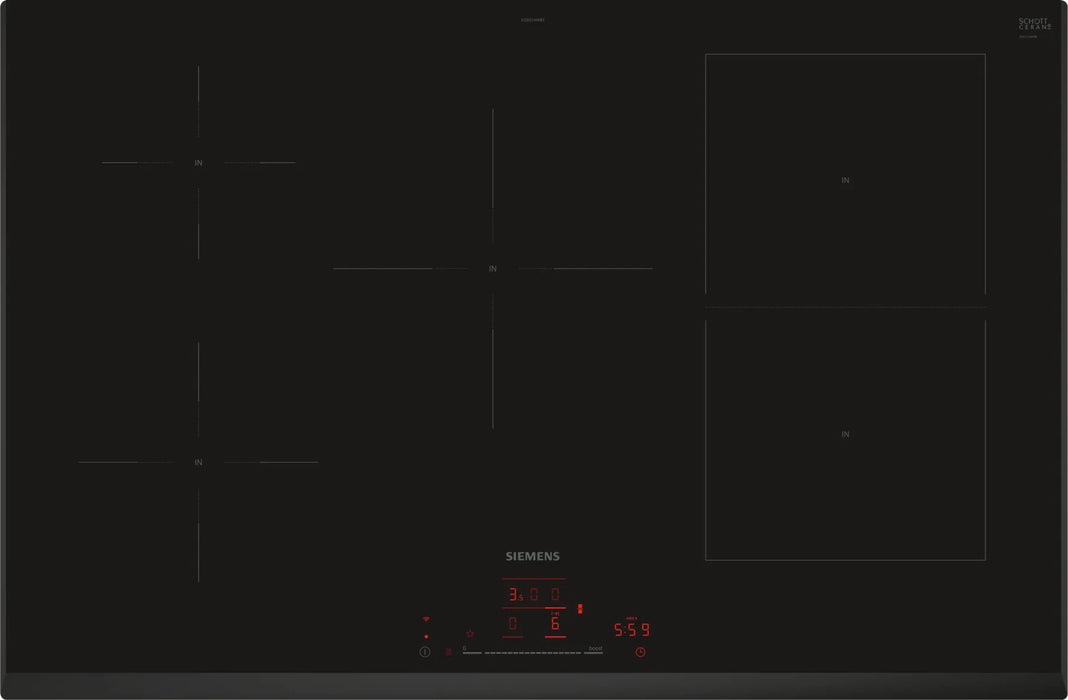 EAN 4242003935194 - Siemens iQ500 ED851HWB1E hobs Negro Integrado 80 cm Con placa de inducción 5 zona(s) imagen 1