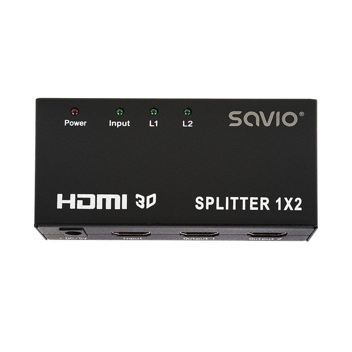 EAN 5901986040378 - Savio CL-42 divisor de video HDMI 2x HDMI imagen 1