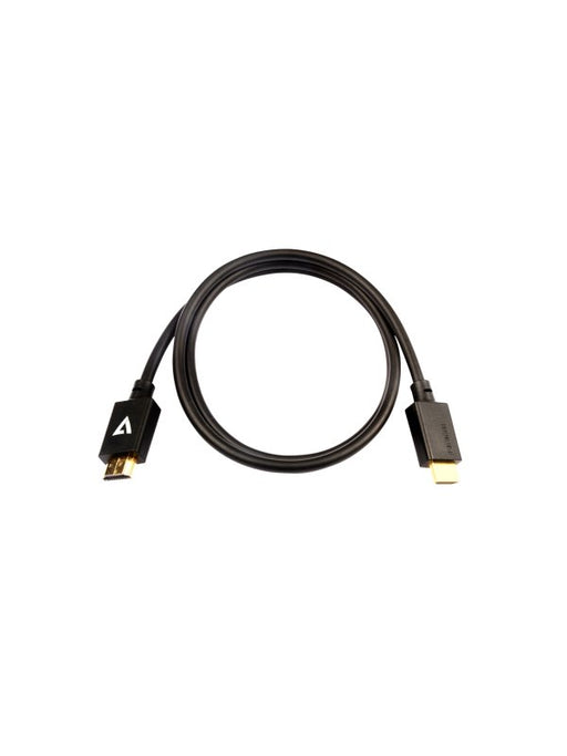 EAN 0662919108378 - V7 V7HDMIPRO-1M-BLK cable HDMI HDMI tipo A (Estándar) 2 x HDMI Type A (Standard) imagen 1