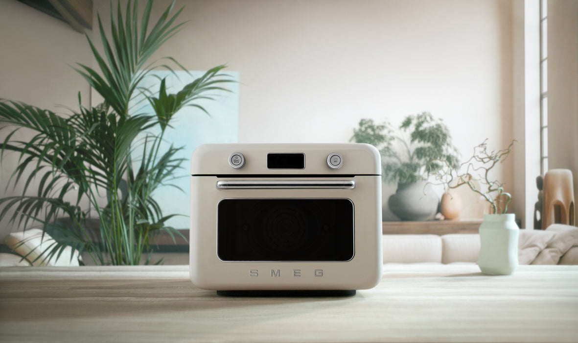 EAN 8017709329570 - Smeg COF01CREU horno de vapor Crema de color Botones, Giratorio imagen 20