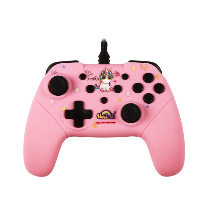 EAN 3328170282253 - Konix Be Funky Rosa USB Gamepad Nintendo Switch, PC imagen 6