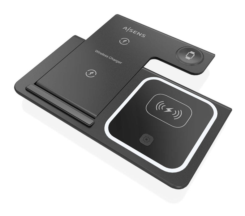 EAN 8435739901687 - AISENS ASCH-15W3WC043-BK cargador de dispositivo móvil Auriculares, Teléfono móvil, Smartphone, Reloj int imagen 3