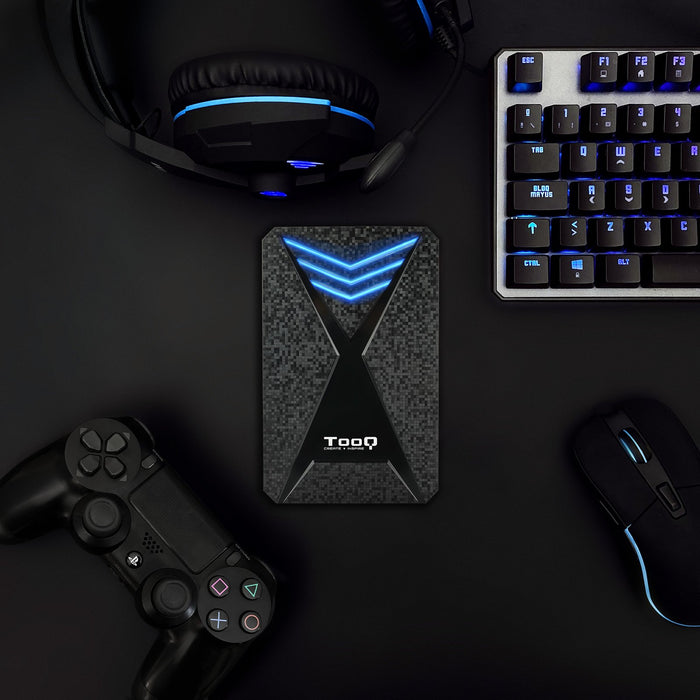 EAN 8433281009677 - TooQ TQE-2550BL caja para disco duro externo Carcasa de disco duro/SSD Negro 2.5" imagen 7