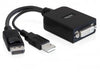 EAN 4043619618552 - DeLOCK 61855 adaptador de cable de vídeo 0,23 m DisplayPort DVI-I Negro imagen 1