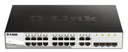 EAN 0790069332227 - D-Link DGS-1210-16 switch Gestionado L2 Gigabit Ethernet (10/100/1000) 1U Negro imagen 1