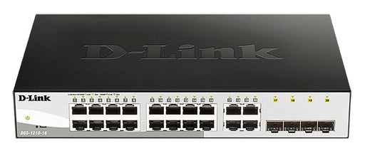 EAN 0790069332227 - D-Link DGS-1210-16 switch Gestionado L2 Gigabit Ethernet (10/100/1000) 1U Negro imagen 1