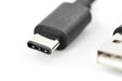 EAN 4016032455240 - Digitus AK-300154-018-S cable USB USB 2.0 1,8 m 2 x USB A USB C Negro imagen 2