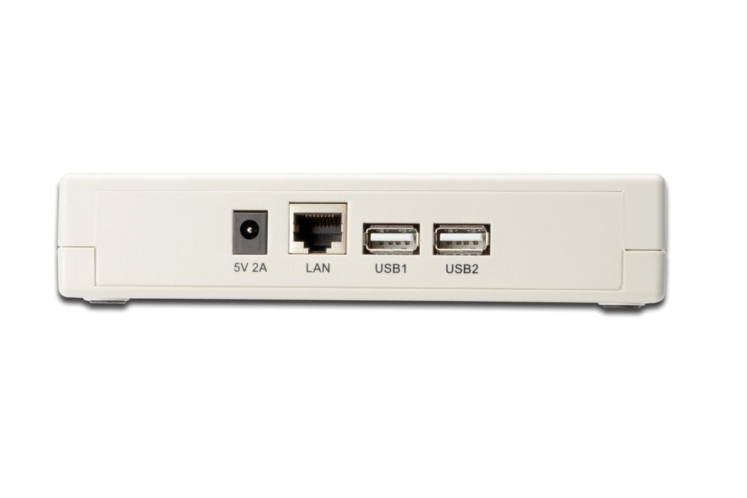 EAN 4016032315346 - Digitus DN-13006-1 servidor de impresión LAN Ethernet Blanco imagen 2