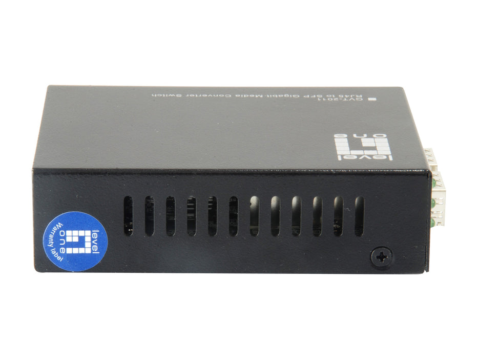 EAN 4015867202517 - LevelOne GVT-2011 convertidor de medio 1000 Mbit/s Gris imagen 4