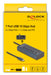EAN 4043619642885 - DeLOCK 64288 hub de interfaz USB 3.2 Gen 1 (3.1 Gen 1) Type-C 10000 Mbit/s Azul imagen 4