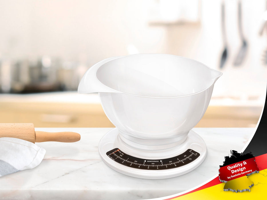 EAN 4006501650542 - Soehnle Culina pro Blanco Encimera Alrededor Báscula de cocina mecánica imagen 2