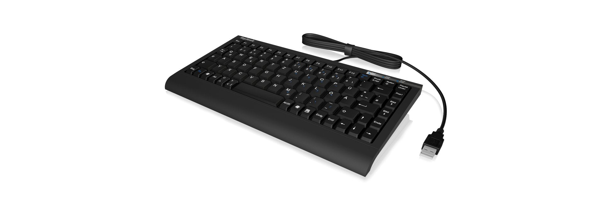 EAN 4250078142065 - KeySonic ACK-595C+ teclado Oficina USB QWERTZ Alemán Negro imagen 3