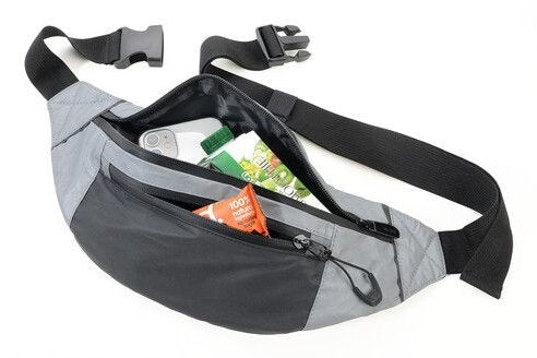 EAN 4024023022173 - TROIKA REFLACTIVE BAG riñonera Nylon, Poliéster Gris imagen 3