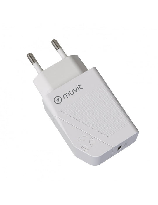 EAN 8426801164116 - Muvit MCACC0014 cargador de dispositivo móvil Universal Blanco Corriente alterna Carga rápida Interior imagen 4