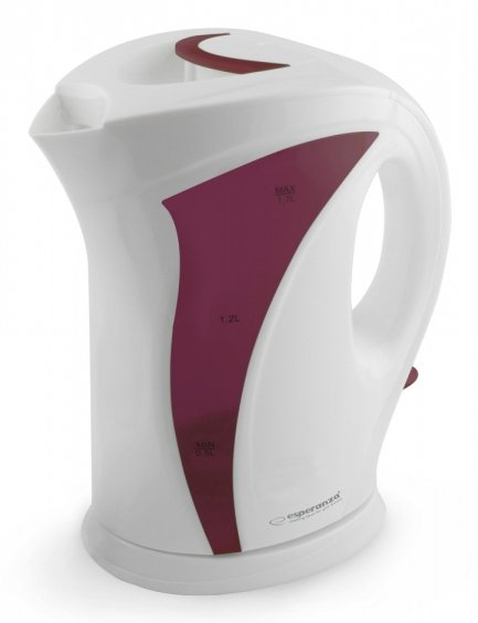 EAN 5901299932452 - Esperanza EKK018R tetera eléctrica 1,7 L 2200 W Rojo, Blanco imagen 1