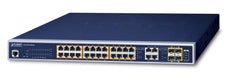 EAN 4711605280617 - PLANET GS-4210-24PL4C switch Gestionado L2/L4 Gigabit Ethernet (10/100/1000) Energía sobre Ethernet (PoE) imagen 1