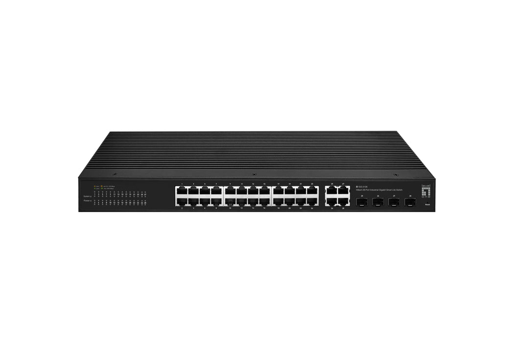 EAN 4015867236222 - LevelOne IGS-2128 switch Gestionado L2 Gigabit Ethernet (10/100/1000) Negro imagen 1