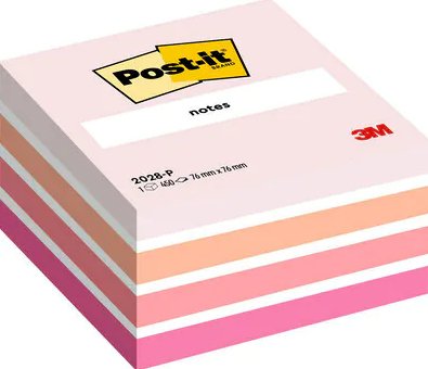 EAN 4001895871351 - Post-It 2028-P nota autoadhesiva Plaza Naranja, Rosa, Blanco 450 hojas Autoadhesivo imagen 1