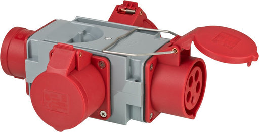 EAN 4007123285846 - Brennenstuhl 1081640 adaptador de enchufe eléctrico Gris, Rojo imagen 1