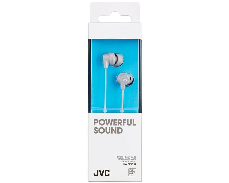 EAN 4975769445293 - JVC HA-FX10-H-E Auriculares Alámbrico Dentro de oído Música Gris imagen 2