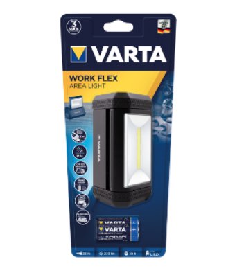 EAN 4008496977956 - Varta WORK FLEX AREA LIGHT lámpara de emergencia 230 lm Negro imagen 2