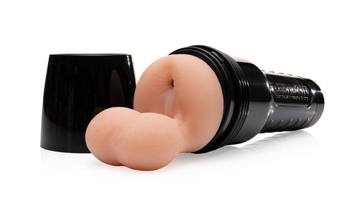 EAN 0810476012090 - Fleshlight FleshSack z jądrami Masturbador Fleshlight con forma de vagina Beige, Negro Silicona imagen 1