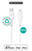 EAN 5715063032244 - eSTUFF ES602270 cable de conector Lightning 3 m Blanco imagen 1