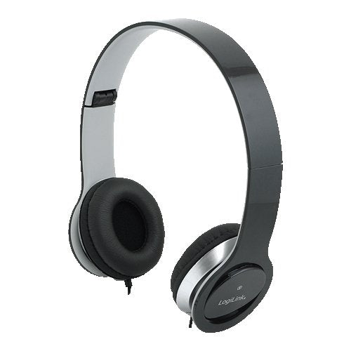 EAN 4052792013863 - LogiLink HS0028 auricular y casco Auriculares Alámbrico Diadema Llamadas/Música Negro imagen 1